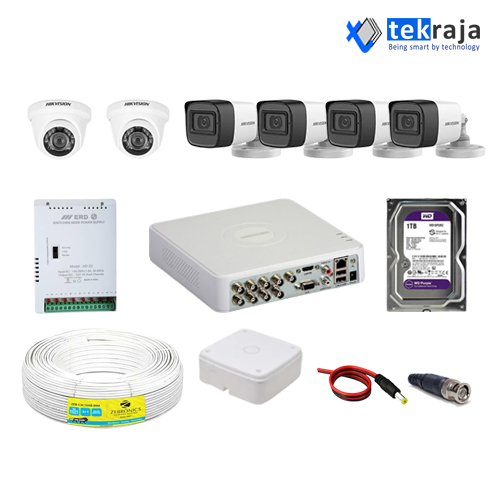 Eco-5mp-|--8-Channel-Dvr-|--8-Channel-Smbs-|-1tb-Wd-|-6-Cameras